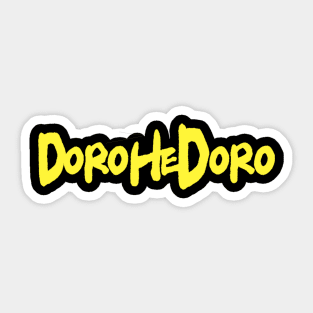 Dorohedoro Logo Yellow Sticker